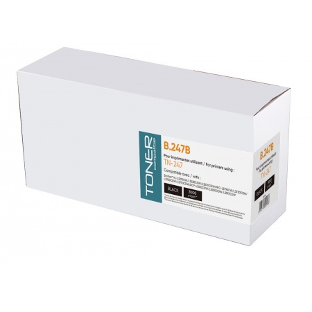 TONER COMPATIBLE AVEC BROTHER TN247/TN243BK – neutre