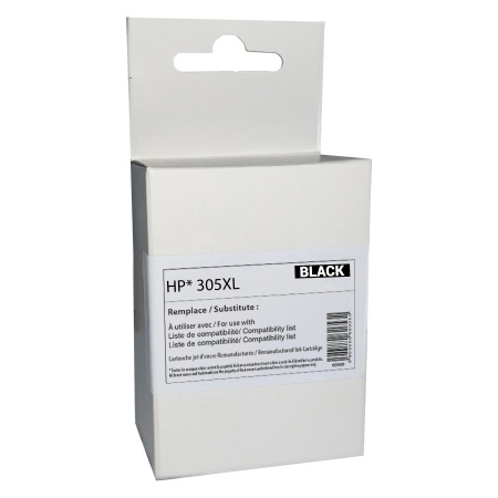 Cartouche compatible hp305xl noir – neutre