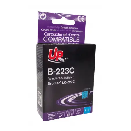 [upb223c] Cartouche compatible brother LC223 cyan
