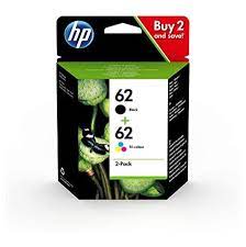 [HP62NC] Cartouche HP 62 noir / couleur 