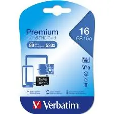 [mem161] Carte mémoire 16 Gb 