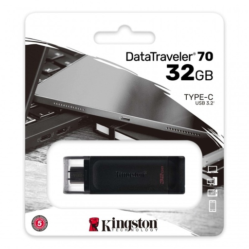 [cleusb321] Clé USB 32 Go Kingston DataTraveler 70